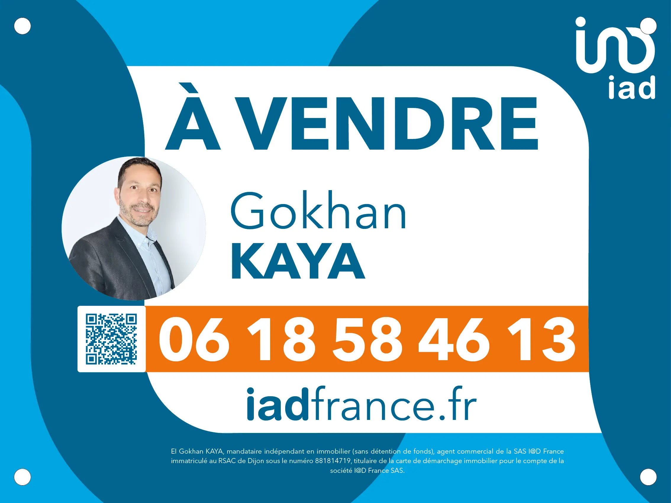 Panneau A Vendre - IAD Gokhan