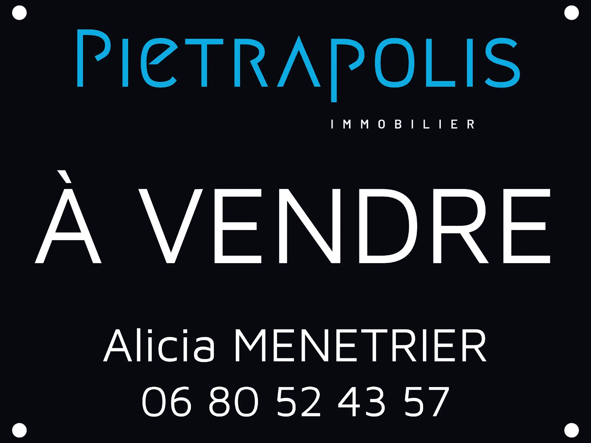 Panneau A Vendre - Pietrapolis Menetrier