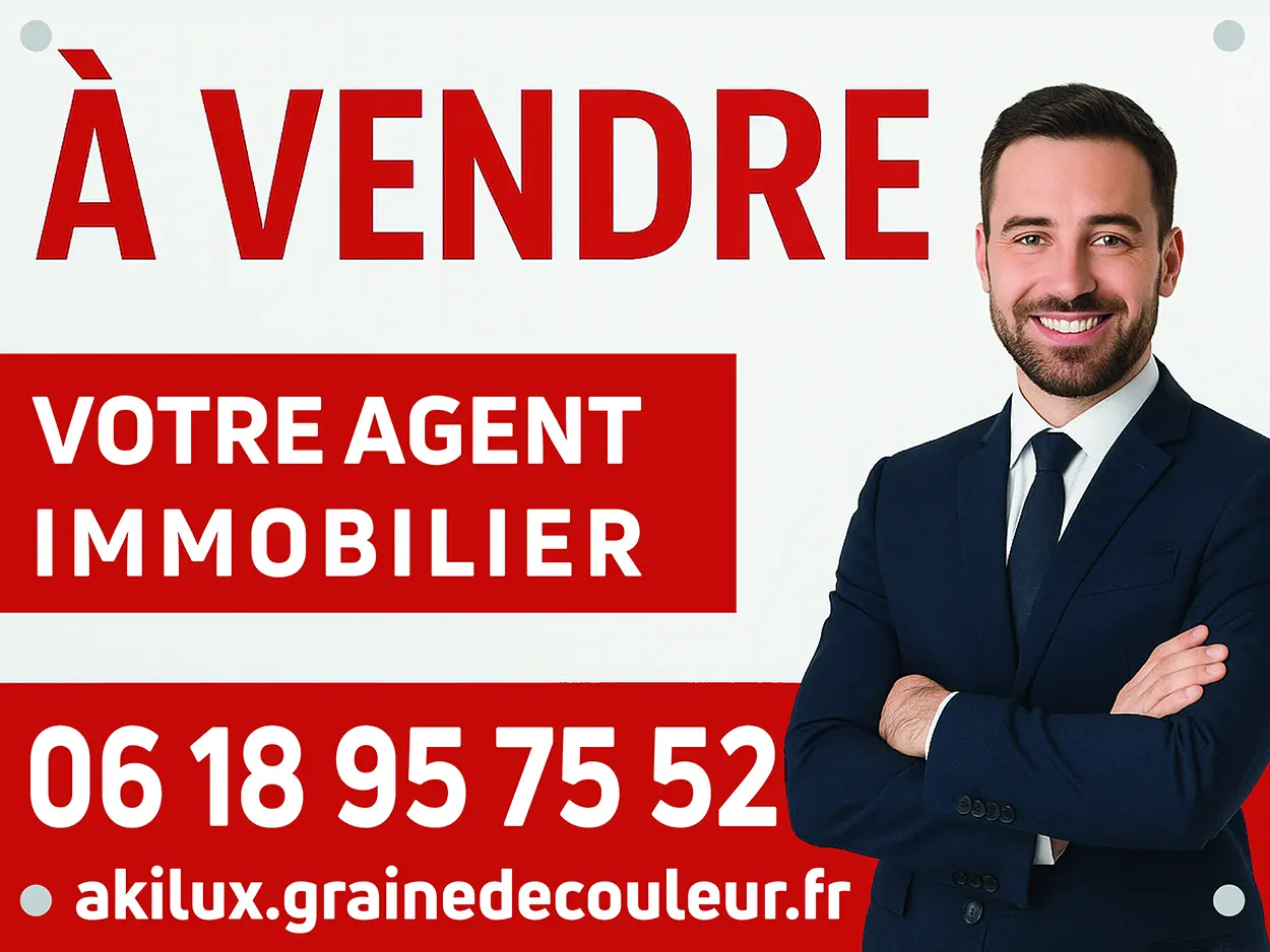 Panneau Akylux Immobilier
